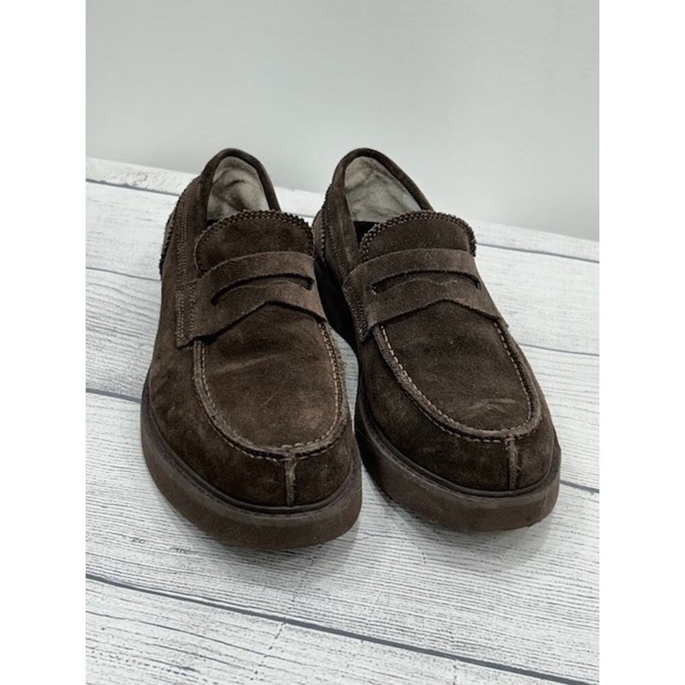 Baldinini Brown Suede Loafers